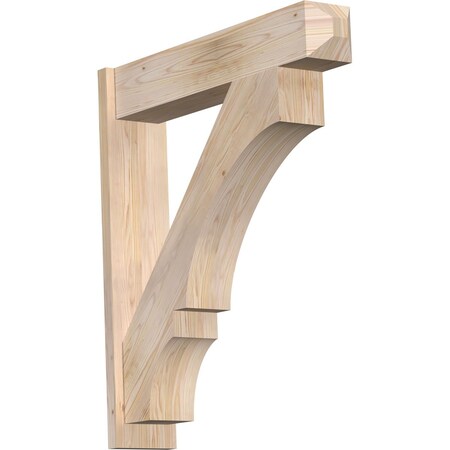 Ekena Millwork Balboa Craftsman Smooth Outlooker, Douglas Fir, 7 1/2"W x 36"D x 40"H OUT08X36X40BOA04SDF